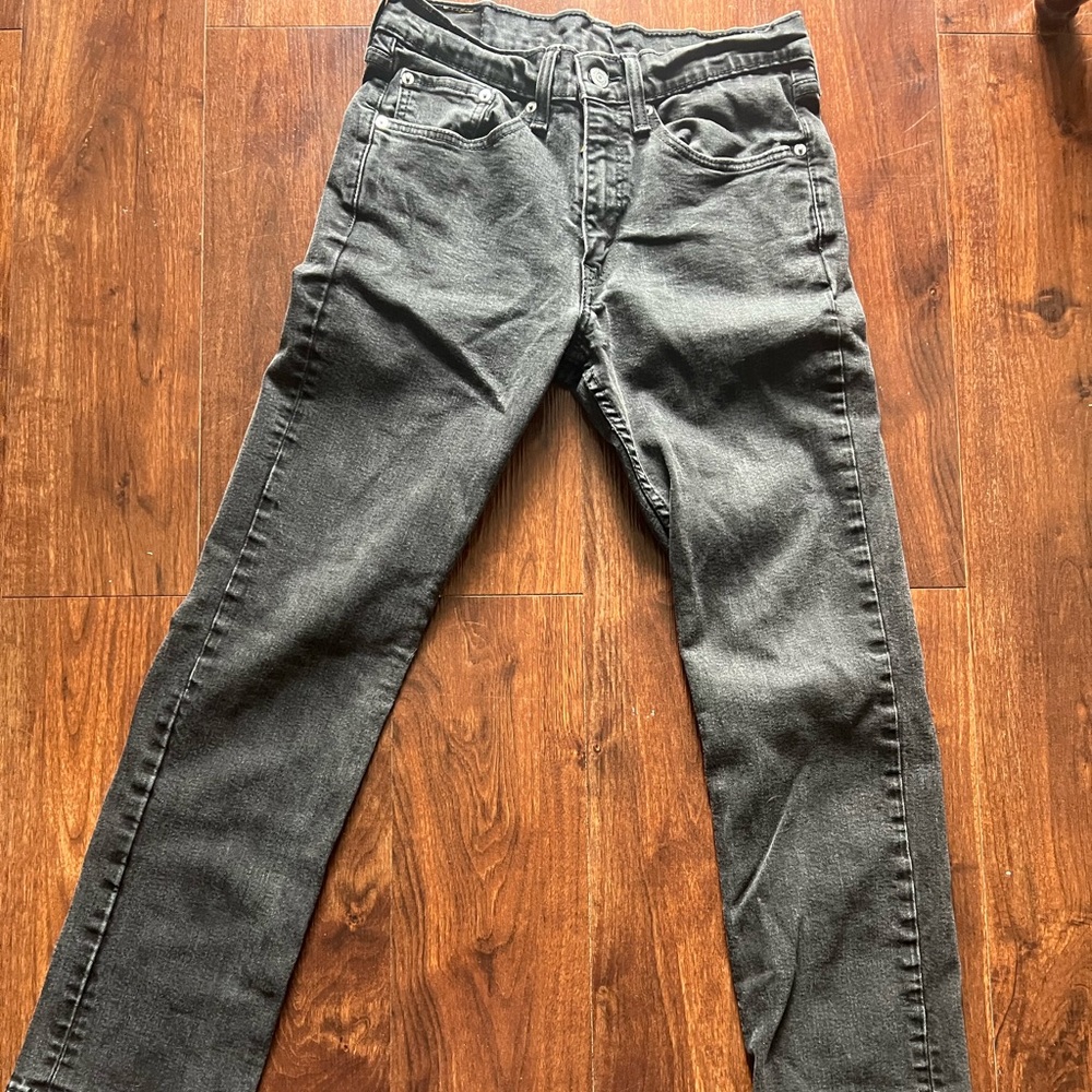 Levi Strauss Black Jeans Straight Cut - Picture 1 of 3